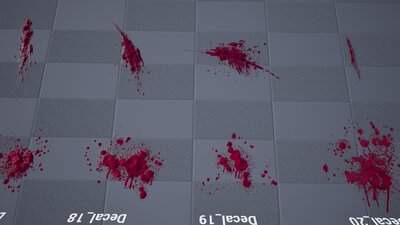 Bloodstain Decal Material Pack 