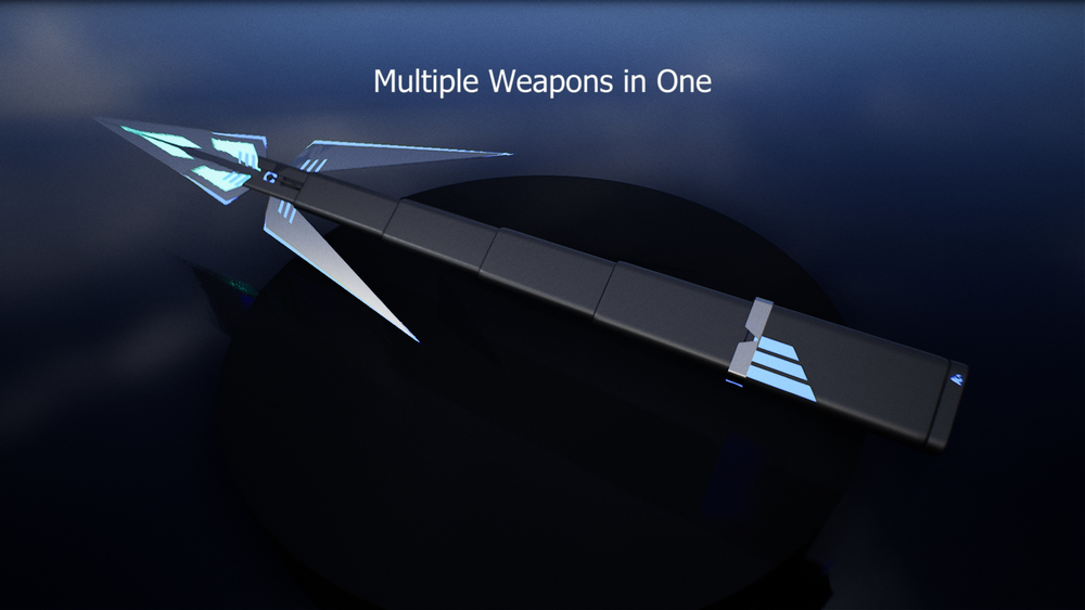 Sci-Fi Robotic Weapon-01 - Multiple Weapons in ONE 