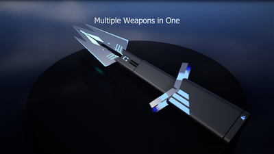 Sci-Fi Robotic Weapon-01 - Multiple Weapons in ONE 