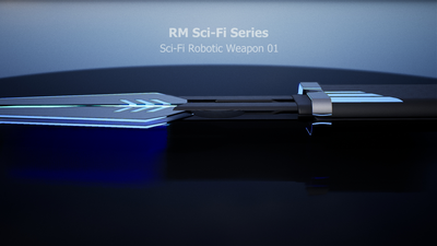 Sci-Fi Robotic Weapon-01 - Multiple Weapons in ONE 