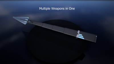 Sci-Fi Robotic Weapon-01 - Multiple Weapons in ONE 