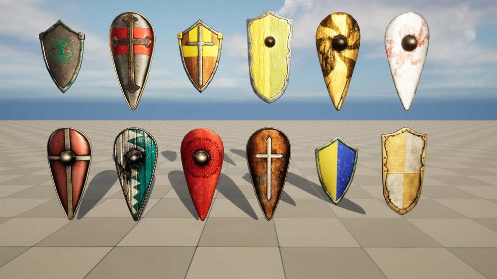 WS Viking Shield set 02 