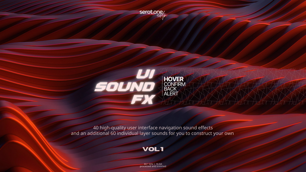 UI SOUND FX by serot.one VOL 1 