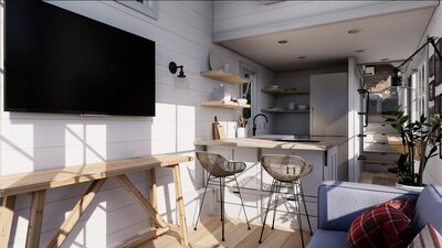 ArchViz Tiny House 