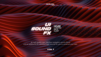 UI SOUND FX by serot.one VOL 1