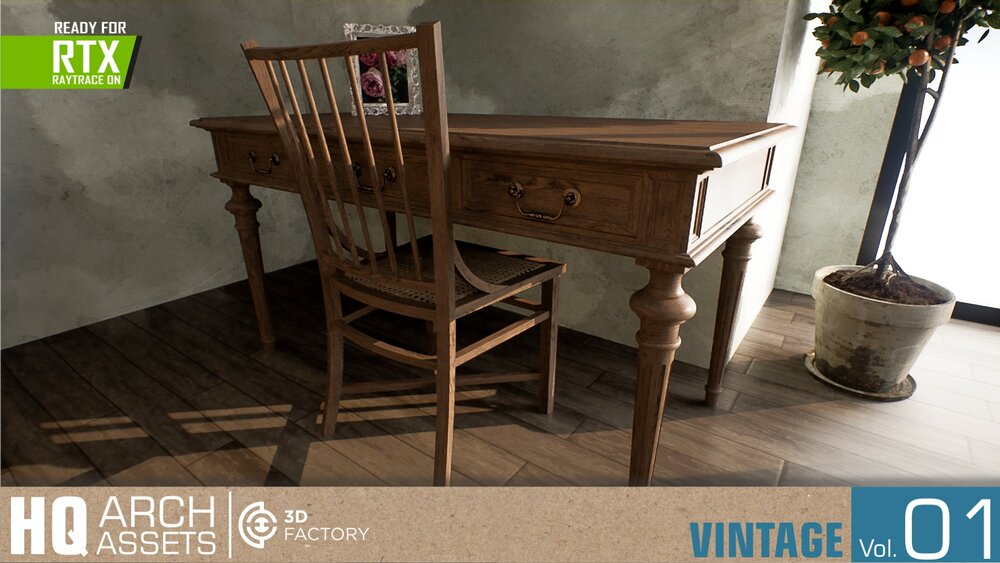 HQ Vintage Furniture Vol.1 