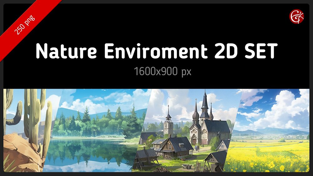 250 Nature Enviroment 2d SET 