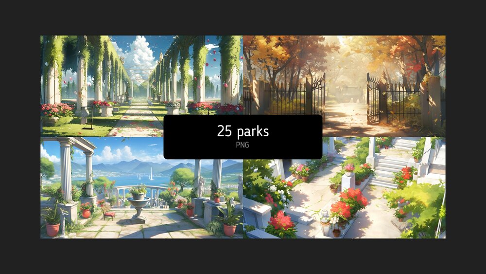 250 Nature Enviroment 2d SET 