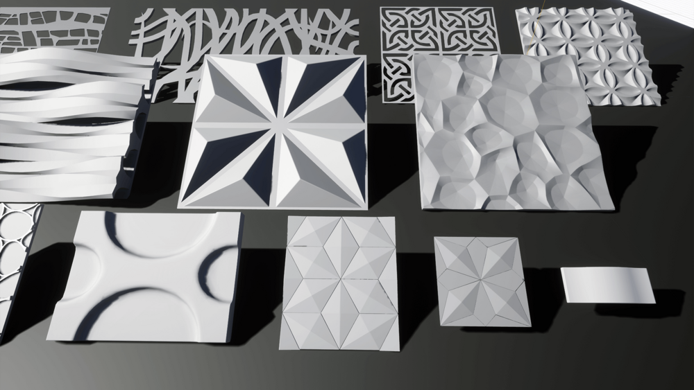 Luxury Wall Tiles Pack 02 