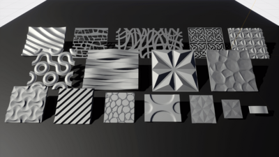 Luxury Wall Tiles Pack 02 