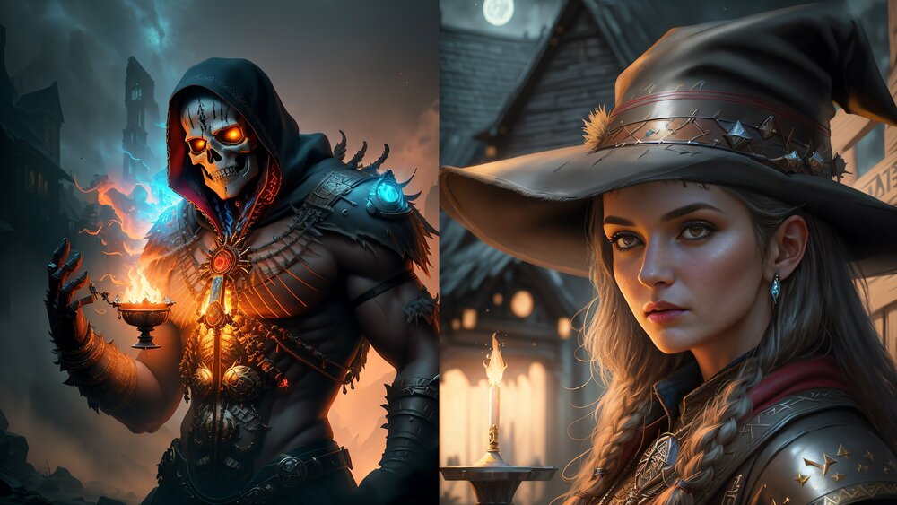 4k Fantasy Characters Avatars 