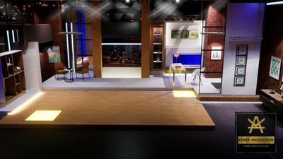 Virtual Set Talk Show 