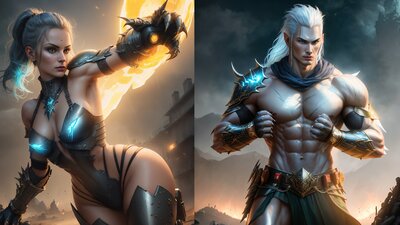 4k Fantasy Characters Avatars 