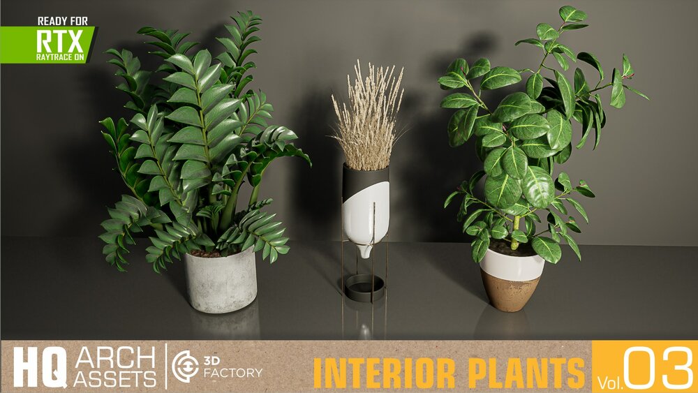 HQ Interior Plants Vol. 3 