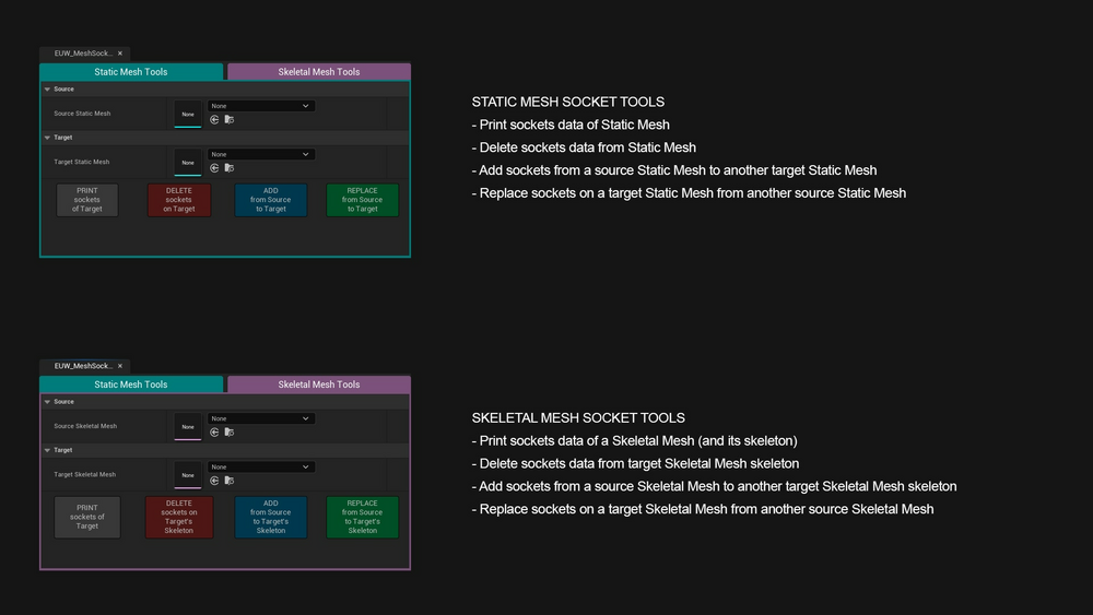 Mesh Sockets Tool 