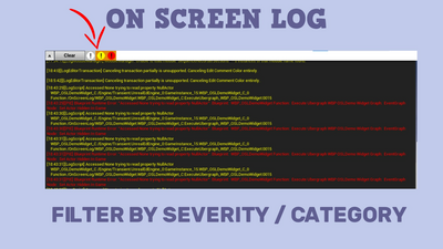 On Screen Log 