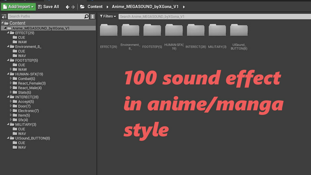 ANIME SOUND EFFECT V1 