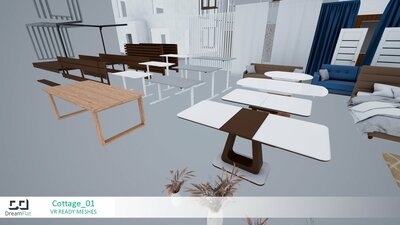 ArchViz Furniture - Cottage 