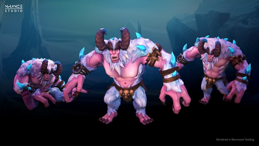 Stylized Fantasy Yeti 