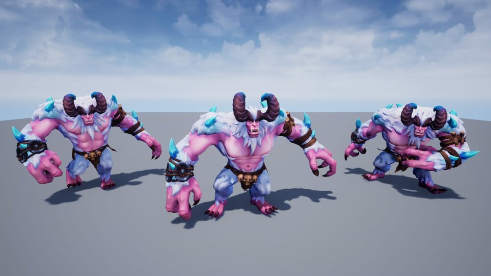 Stylized Fantasy Yeti 