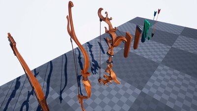 Stylized Bows PBR Asset Pack Vol.1 