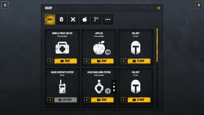 Horror / Grunge / Military Dark GUI / UI KIT + psd/ai source files 