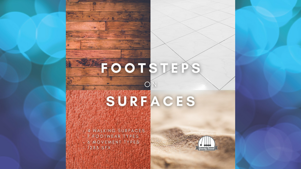 Footsteps on Surfaces 