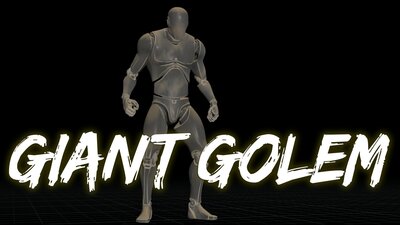 Giant Golem AnimSet