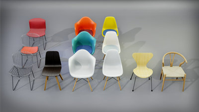 RT ArchViz Furniture - Chairs 