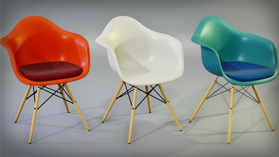 RT ArchViz Furniture - Chairs 