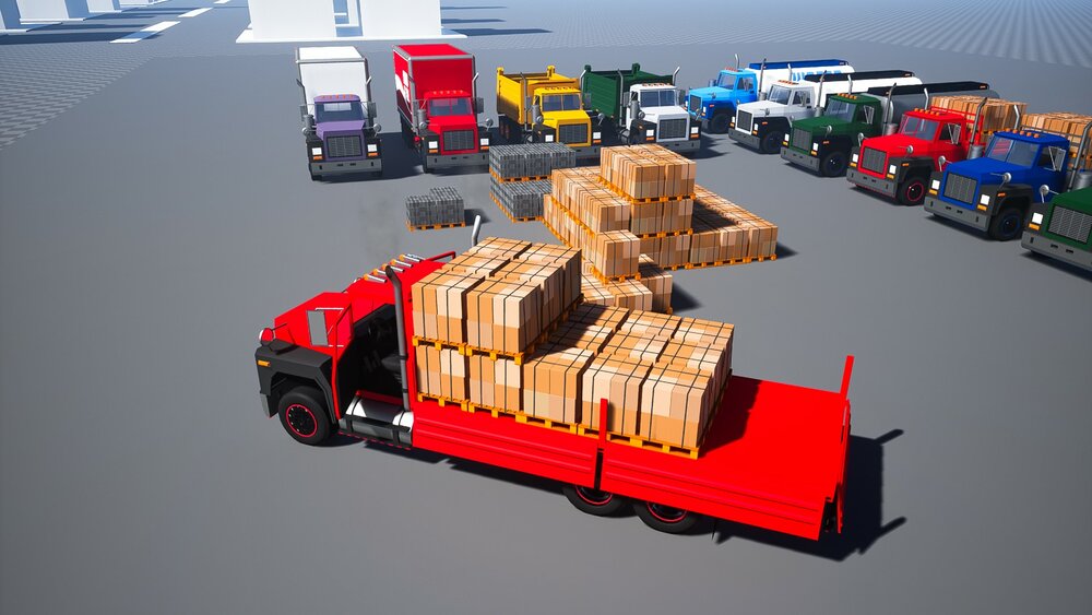 Drivable Cars_Truck PACK 