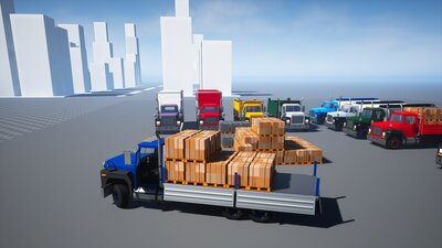 Drivable Cars_Truck PACK 