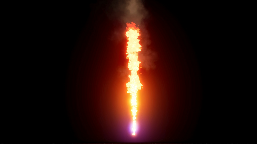 Realistic Niagara Fire, Sparks & Smoke VFX Pack Volume 1 