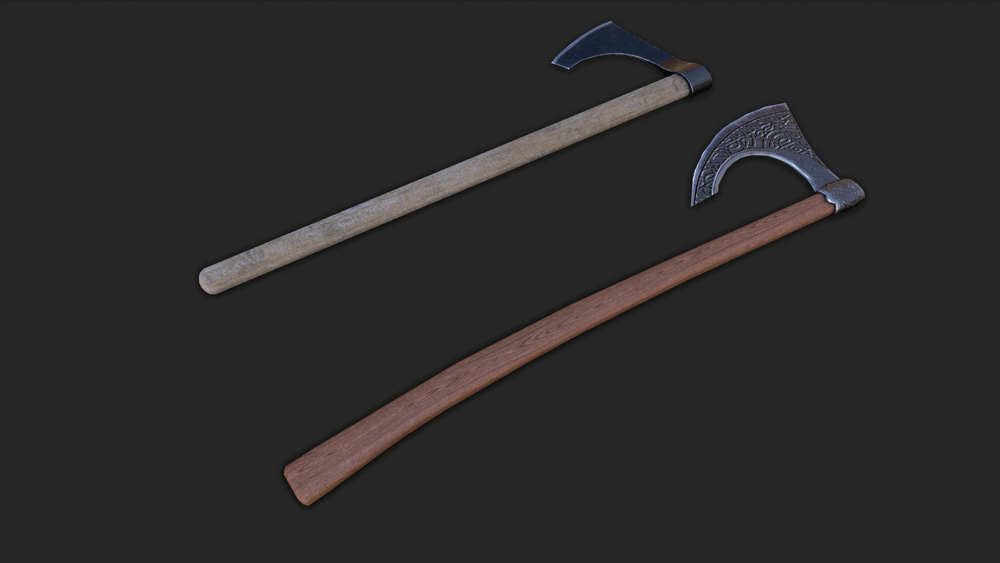 Assortment of Axes 