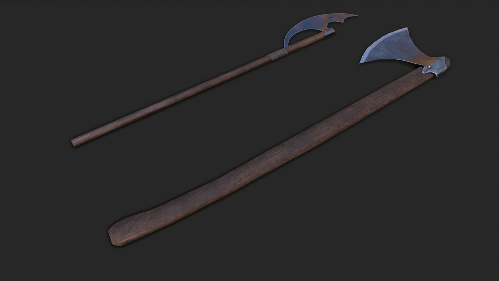 Assortment of Axes 