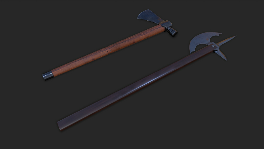 Assortment of Axes 