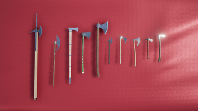 Assortment of Axes 