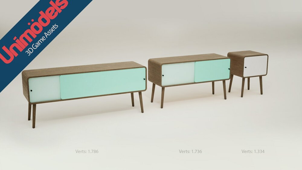 Furniture Vol. 1 by Unimodels 