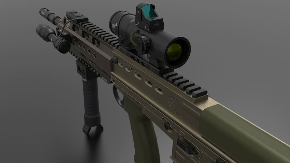 SA80 A3 Weapon 