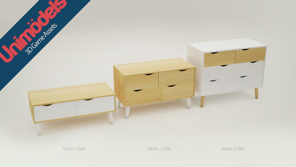 Furniture Vol. 1 by Unimodels 