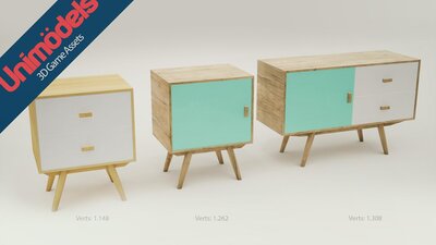 Furniture Vol. 1 by Unimodels 