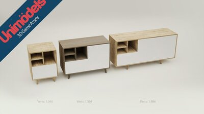 Furniture Vol. 1 by Unimodels 