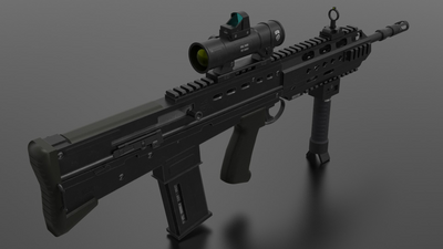 SA80 A3 Weapon 