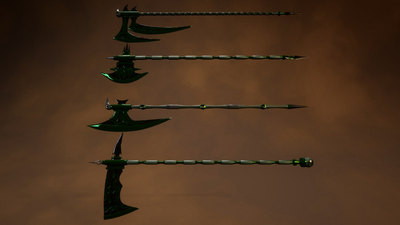 A Krojyn Kit - Modular Single Blade Battle Axes 