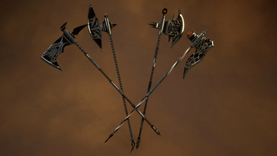 A Krojyn Kit - Modular Single Blade Battle Axes 