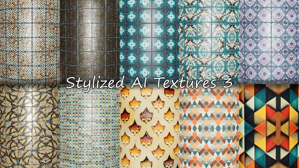 Stylized AI Textures 3 