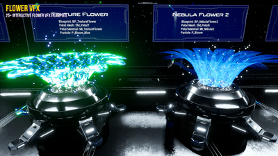 Interactive Flower VFX Pack 