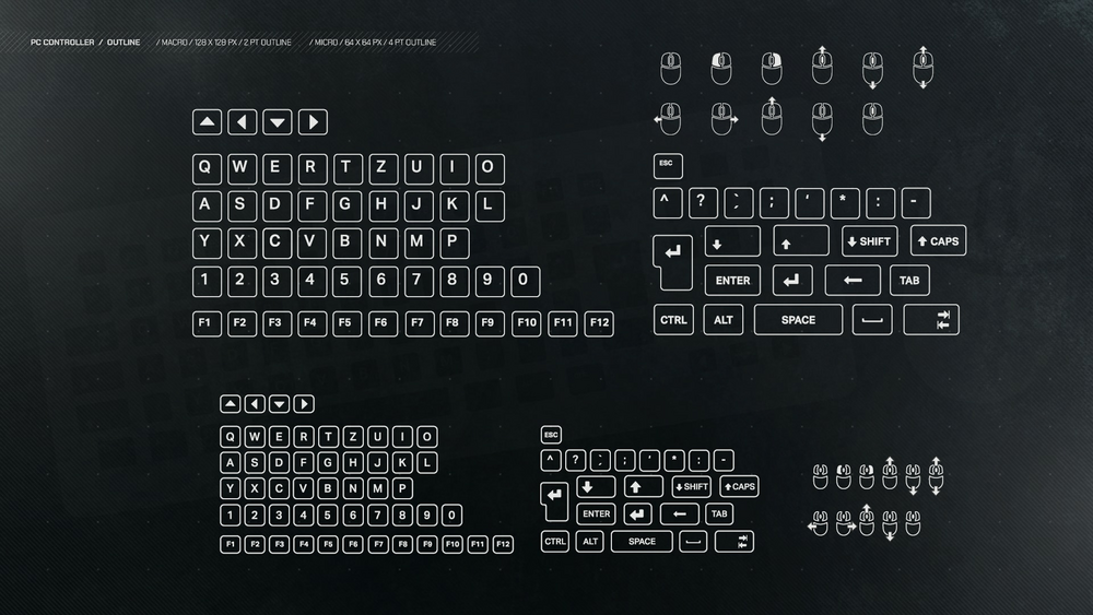 Controller Icon Pack: PC Only 