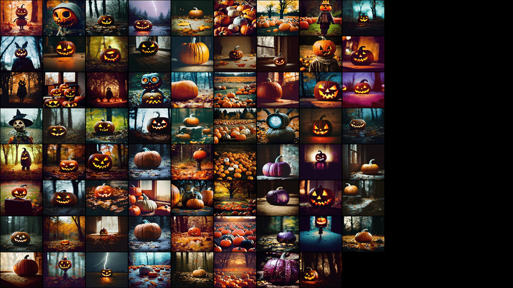 Halloween Haunts - Pumpkins Icon Pack for RPG / Fantasy / Realistic Games 