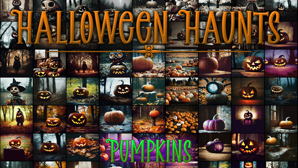 Halloween Haunts - Pumpkins Icon Pack for RPG / Fantasy / Realistic Games 